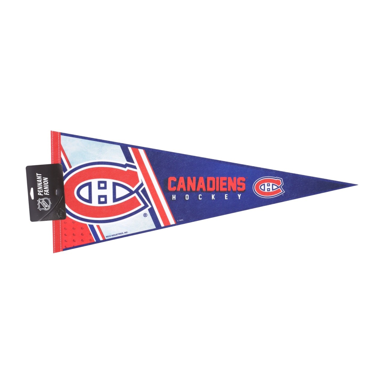 RICO INDUSTRIES NHL SOFT FELT PENNANT CARDED MONCAN NPNT8201