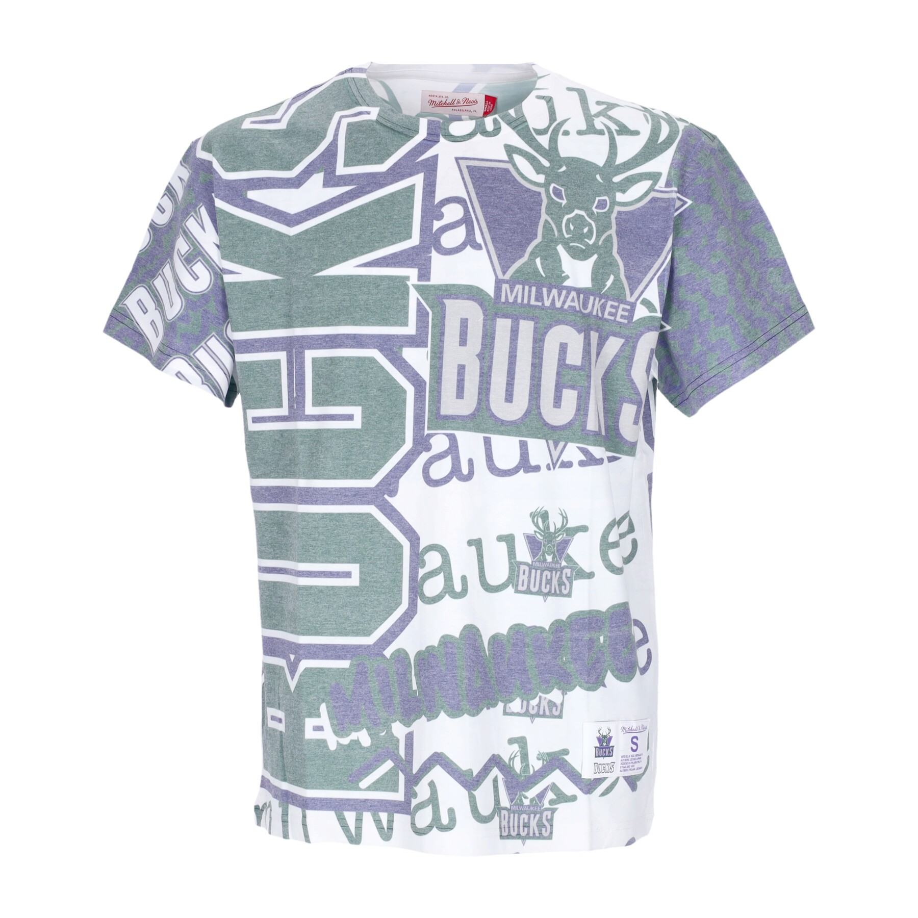 Mitchell & Ness Jumbotron Sublimated Milwaukee Bucks Tank