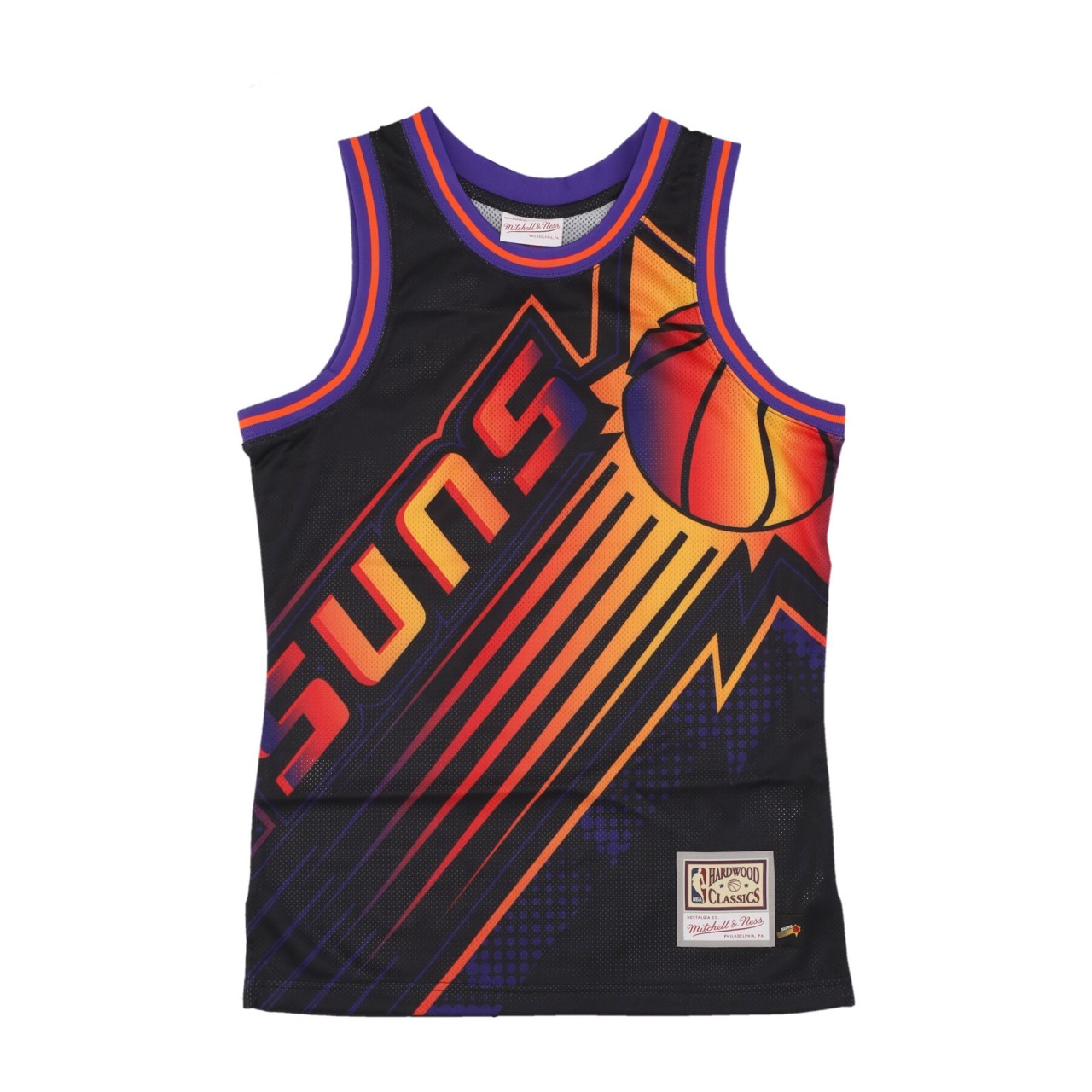 MITCHELL & NESS NBA BIG FACE 7.0 FASHION TANK PHOSUN TMTK5905-PSUYYPPPBLCK