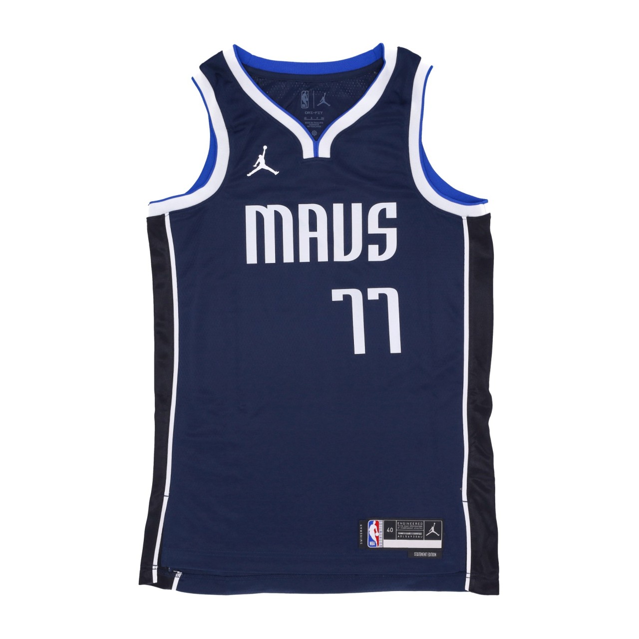 JORDAN NBA NBA STATEMENT EDITION 22 DRI-FIT SWINGMAN JERSEY NO 77 LUKA DONCIC DALMAV DO9523-420