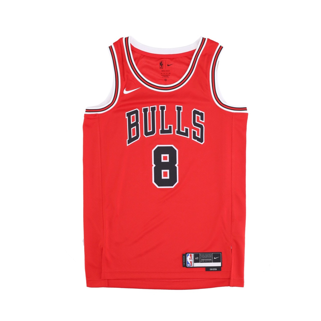 NIKE NBA NBA ICON EDITION 22 DRI-FIT SWINGMAN JERSEY NO 8 ZACH LAVINE CHIBUL DN2000-657:262