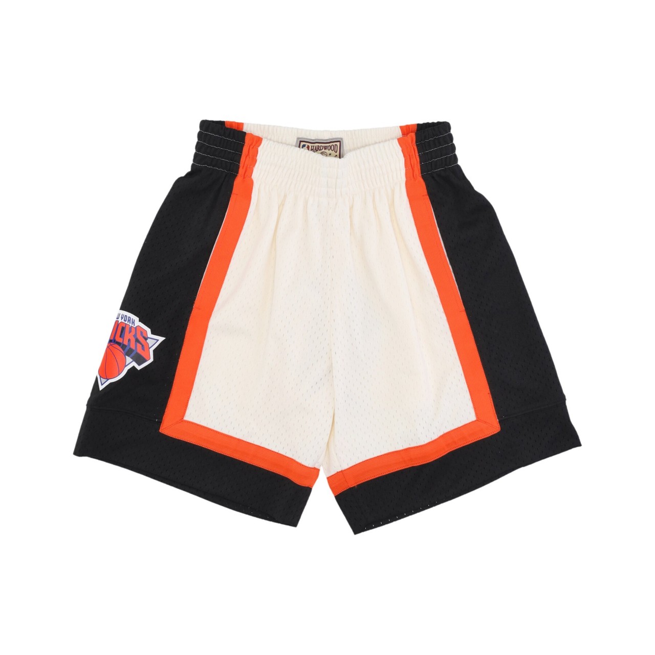 MITCHELL & NESS NBA OFF WHITE TEAM COLOR SWINGMAN SHORTS HARDWOOD CLASSICS 1996 NEYKNI SMSH5054-NYK96PPPOFWH