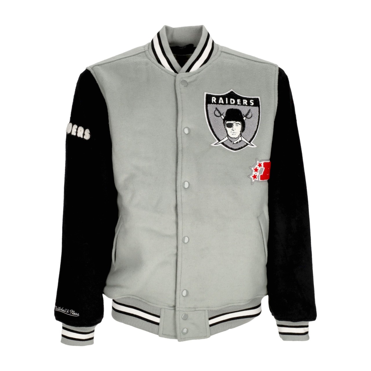 MITCHELL & NESS NFL TEAM LEGACY VARSITY JACKET OAKRAI OJBF5521-ORAYYPPPBKSV