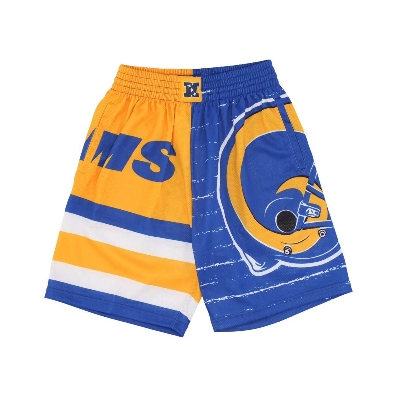 MITCHELL & NESS NFL JUMBOTRON 3.0 SHORTS LOSRAM PSHR4984-LARYYPPPMTWH