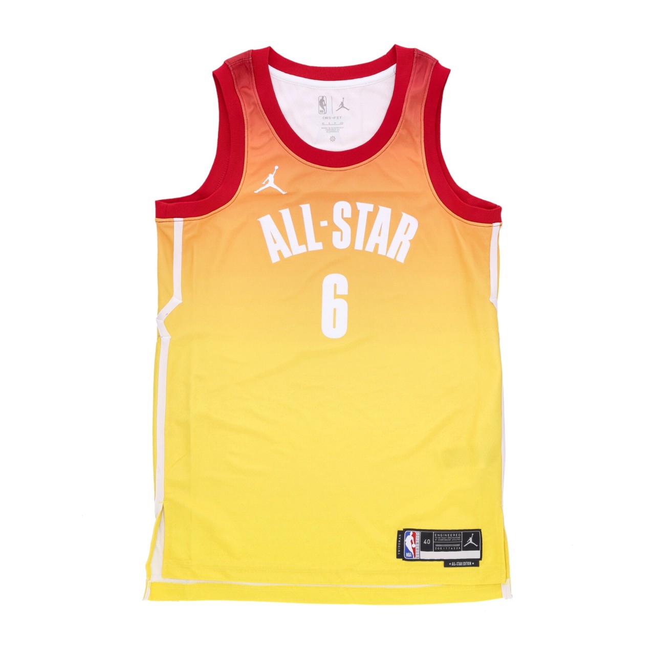 NIKE NBA NBA DRI-FIT SWINGMAN JERSEY NO 6 LEBRON JAMES ALL STAR GAME 23 DX6330-611