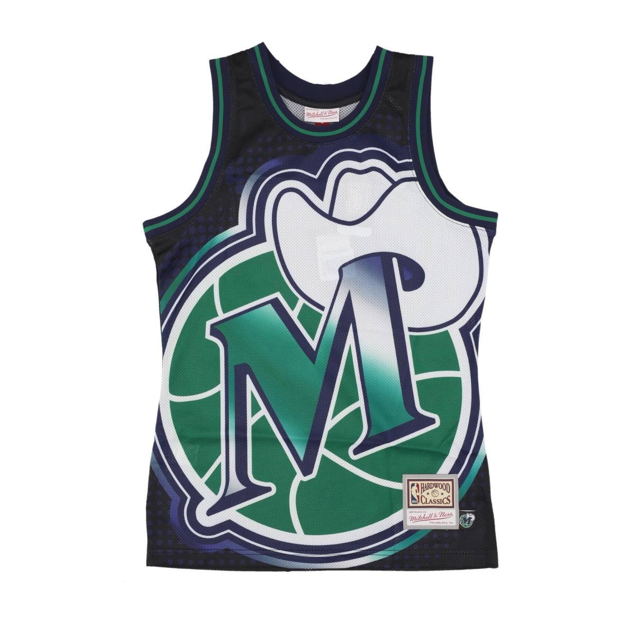 MITCHELL & NESS NBA BIG FACE 7.0 FASHION TANK DALMAV TMTK5905-DMAYYPPPBLCK