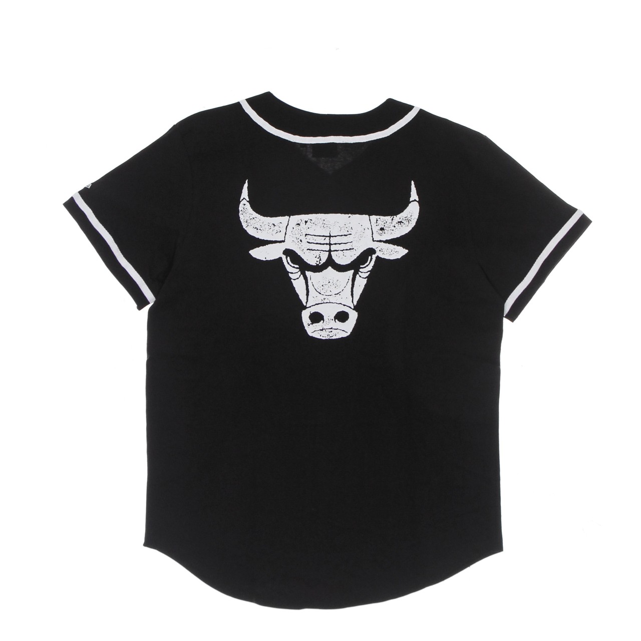 NEW ERA NBA DISTRESSED LOGO BUTTON UP TEE CHIBUL 12893170