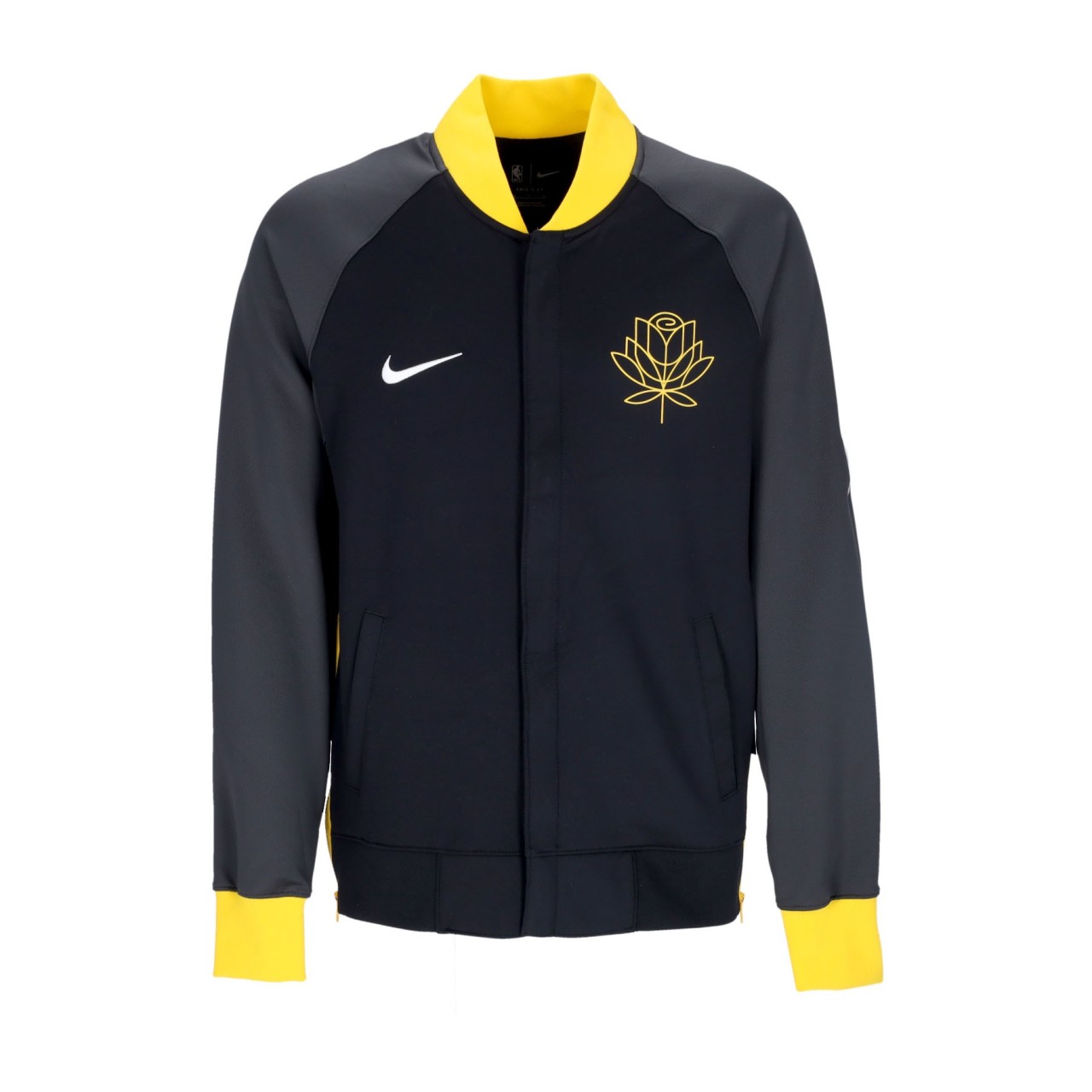 NIKE NBA NBA CITY EDITION DRI-FIT SHOWTIME FULL-ZIP JACKET GOLWAR DN8404