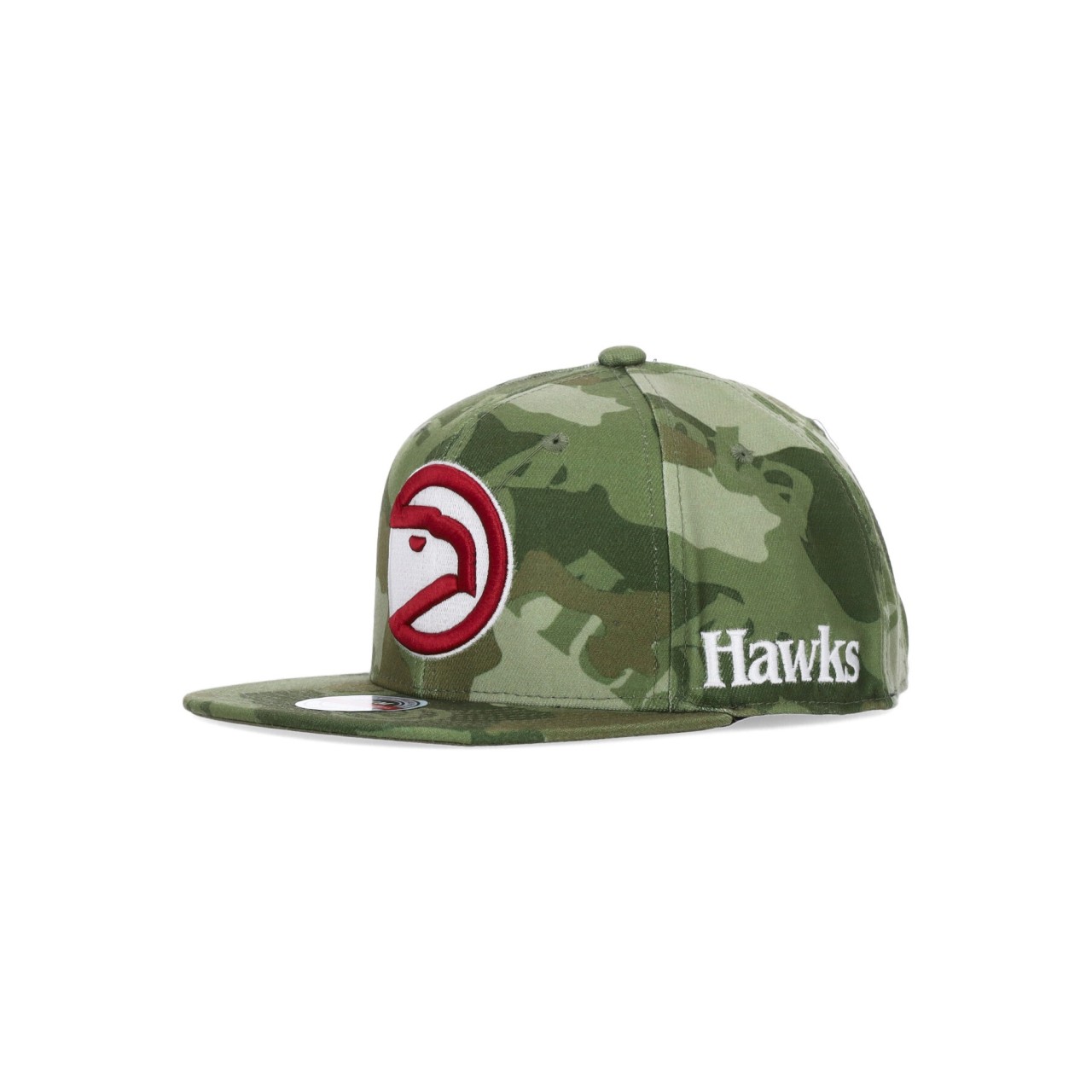 MITCHELL & NESS NBA TONAL CAMO STRETCH FITTED HARDWOOD CLASSICS ATLHAW HHSB4337-AHAYYPPPGREN