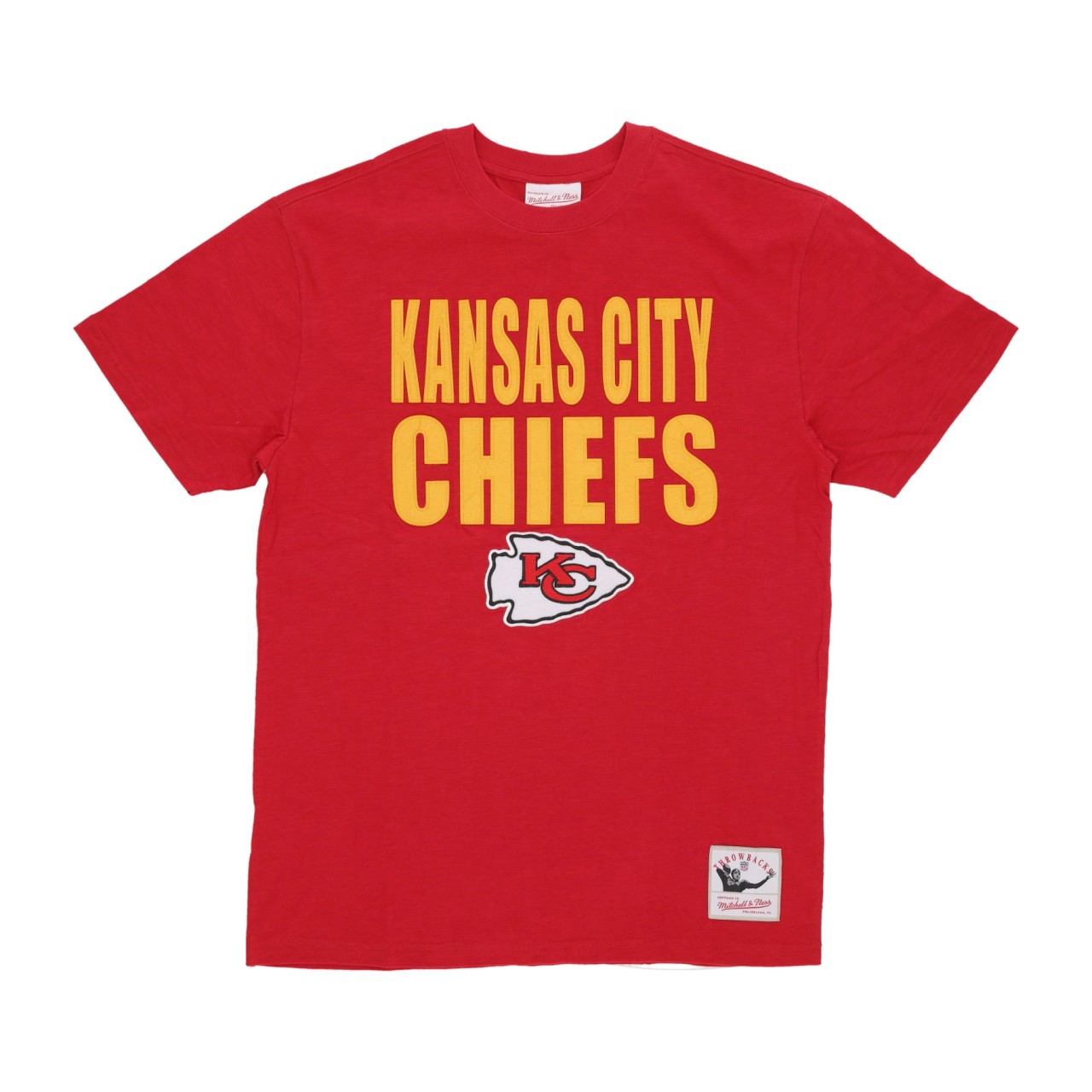 MITCHELL & NESS NFL LEGENDARY SLUB TEE KANCHI TCRW5507-KCCYYPPPSCAR