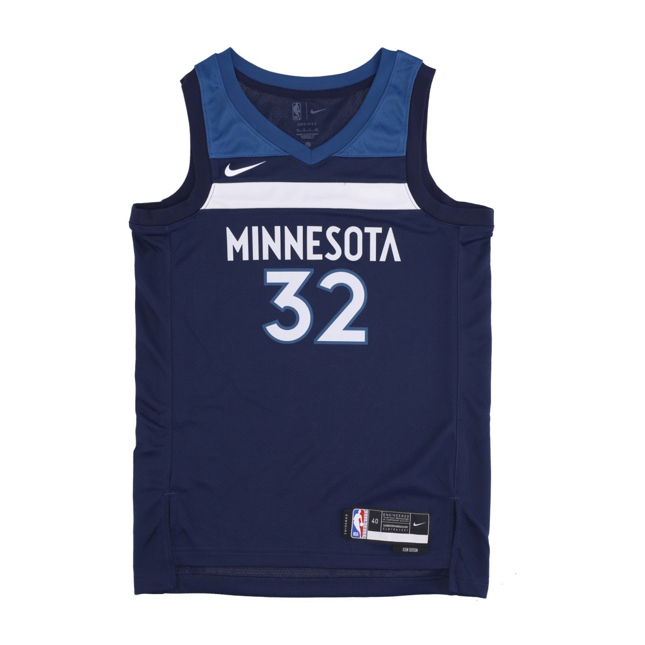 NIKE NBA NBA DRI-FIT SWINGMAN JERSEY ICON EDITION 22 NO 32 KARL-ANTHONY TOWNS MINTIM DN2013-419