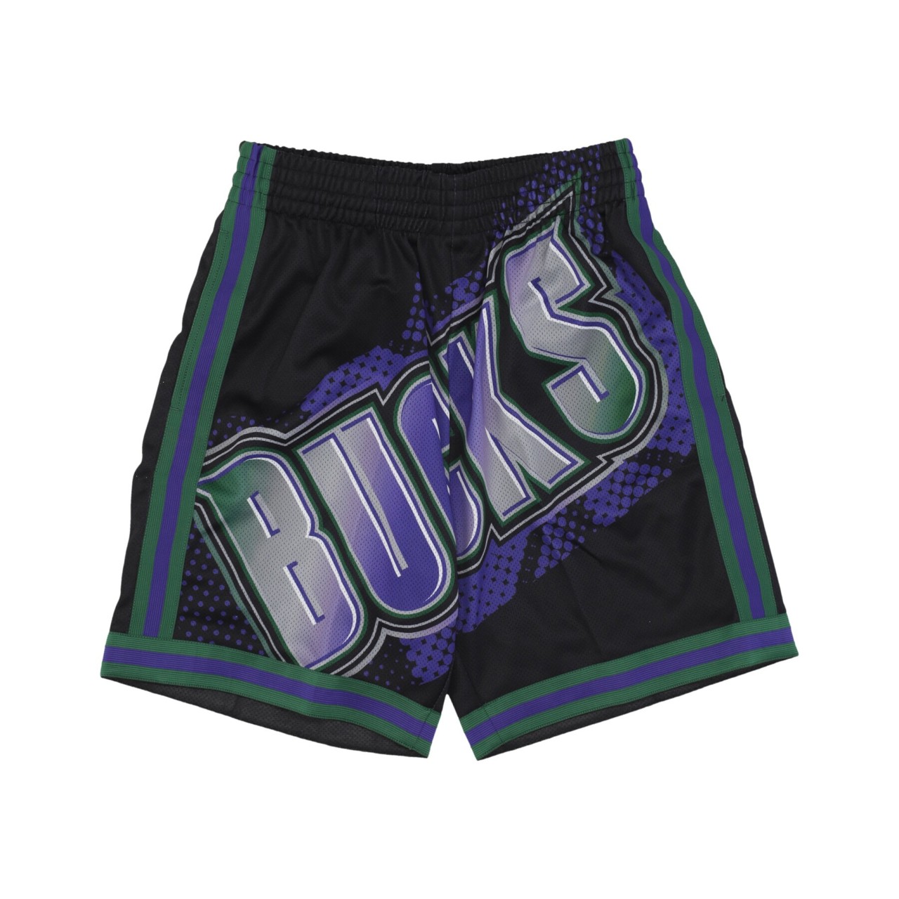 MITCHELL & NESS NBA BIG FACE 7.0 FASHION SHORT MILBUC PSHR5906-MBUYYPPPBLCK