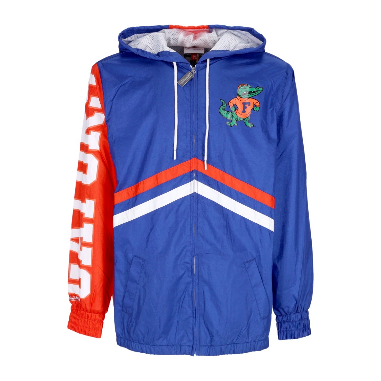 MITCHELL & NESS NCAA UNDENIABLE FULL ZIP WINDBREAKER FLOGAT OJZP3409-UFLYYPPPROYA