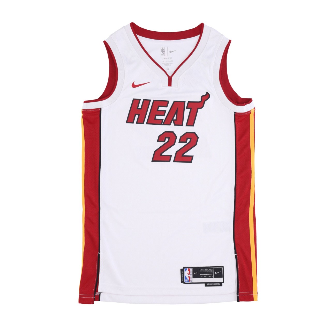NIKE NBA NBA DRI-FIT SWINGMAN JERSEY ASSOCIATION 2022/23 NO 22 JIMMY BUTLER MIAHEA DN2083-100