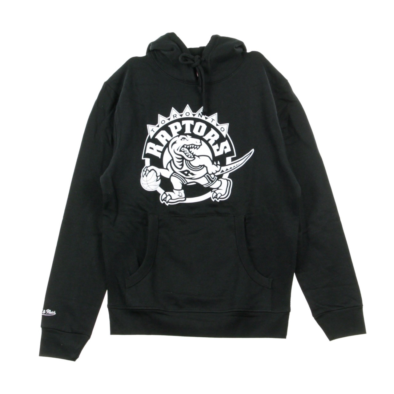 MITCHELL & NESS BLACK &amp; WHITE HOODY TORRAP BMTRMM270F-TRABLCK