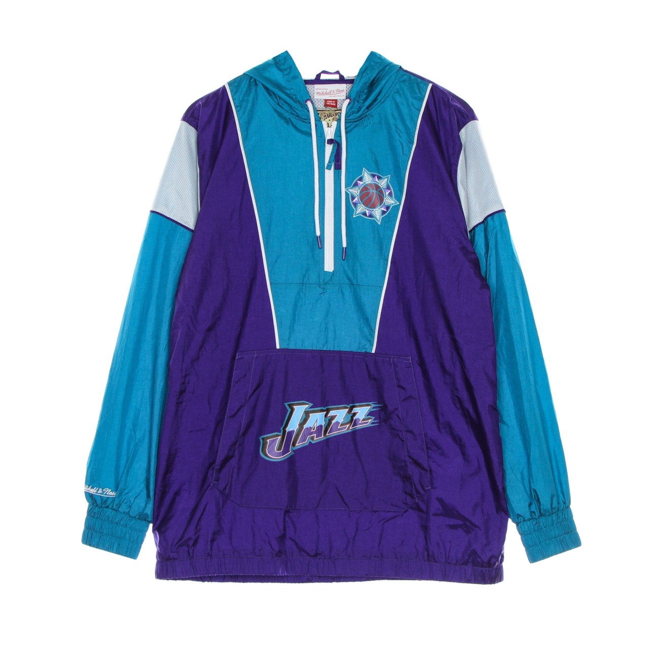 MITCHELL & NESS NBA HIGHLIGHT REEL WINDBREAKER HARDWOOD CLASSICS UTAJAZ OJPO1038-UJAYYPPPPURP