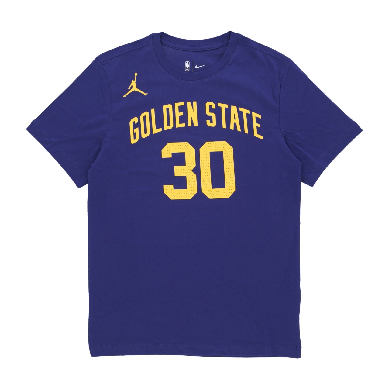 NIKE NBA NBA STATEMENT EDITION ESSENTIAL TEE NO 30 STEPHEN CURRY GOLWAR DV5772-422