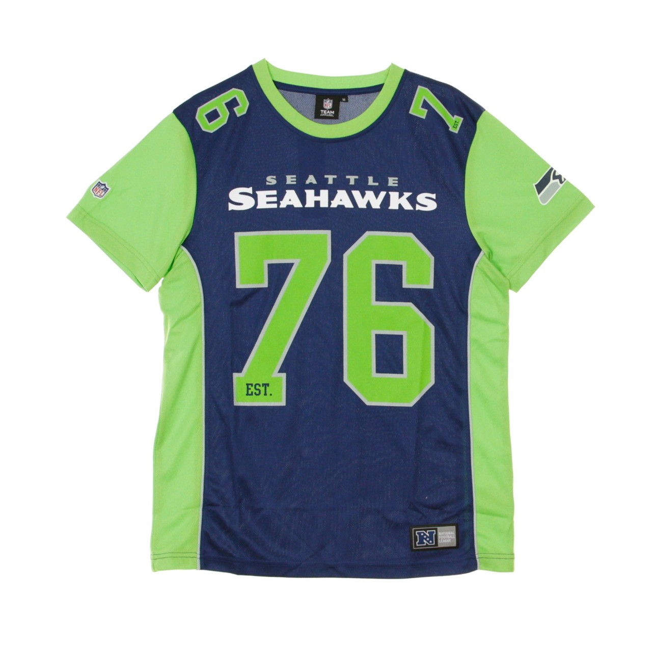 MAJESTIC NFL DENE POLY MESH TEE SEASEA MSH-4655-NI