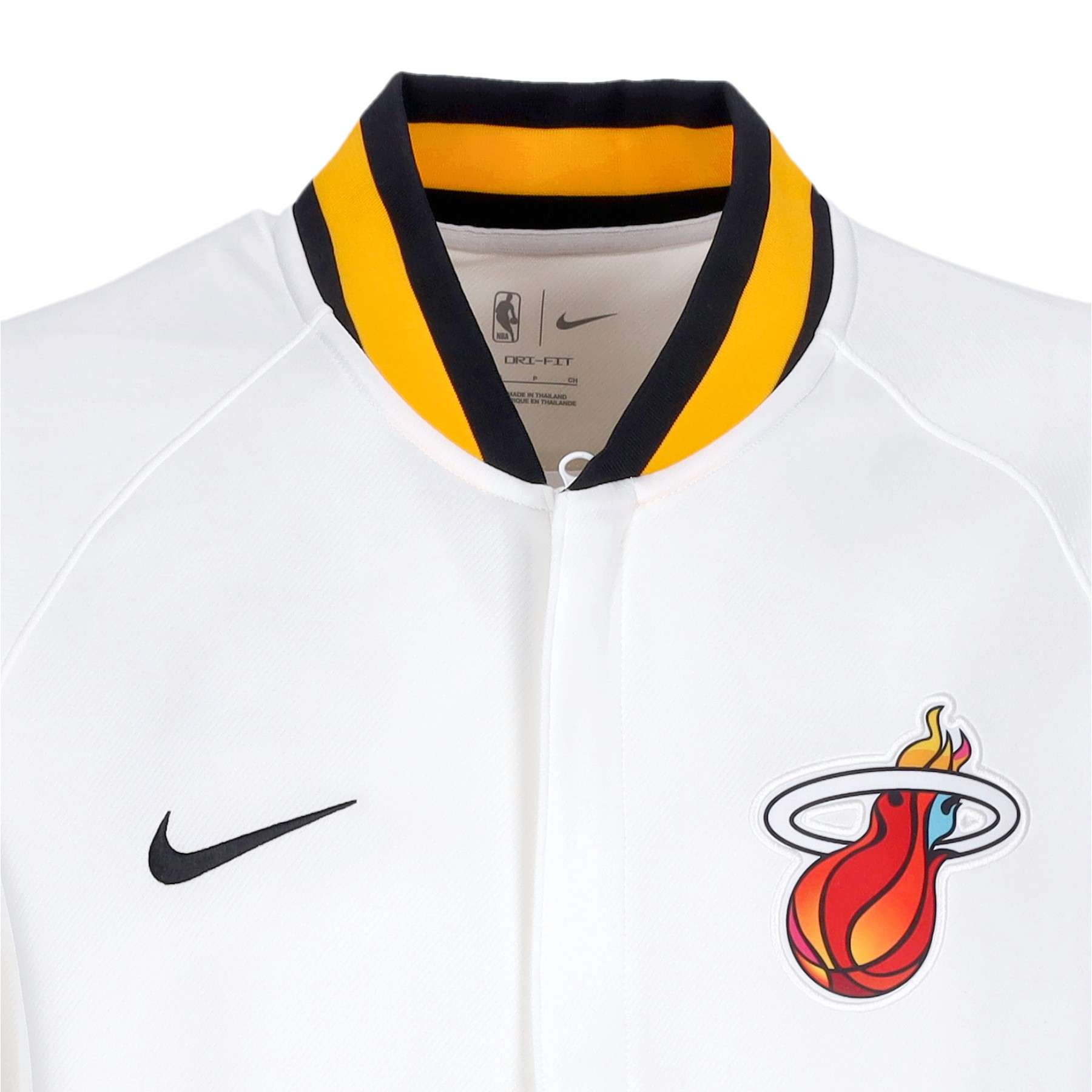 NBA CITY EDITION DRI FIT SHOWTIME FULL ZIP JACKET MIAHEA College Felpe leggere Clothing NBA The Playoffs