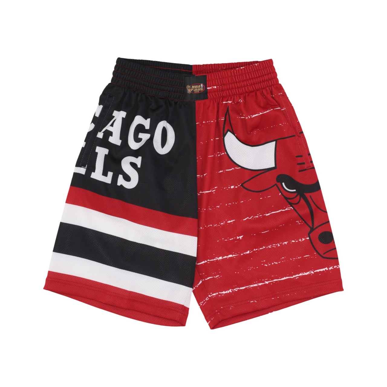 MITCHELL & NESS NBA JUMBOTRON 3.0 SHORTS CHIBUL PSHR4984-CBUYYPPPMTWH