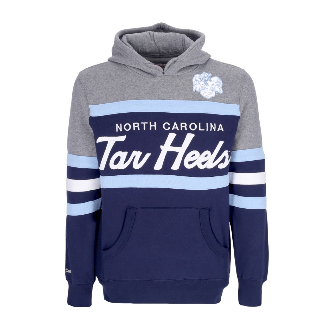 MITCHELL & NESS NCAA HEADCOACH HOODIE UNCHEE FPHDSC19029-UNCNAVY