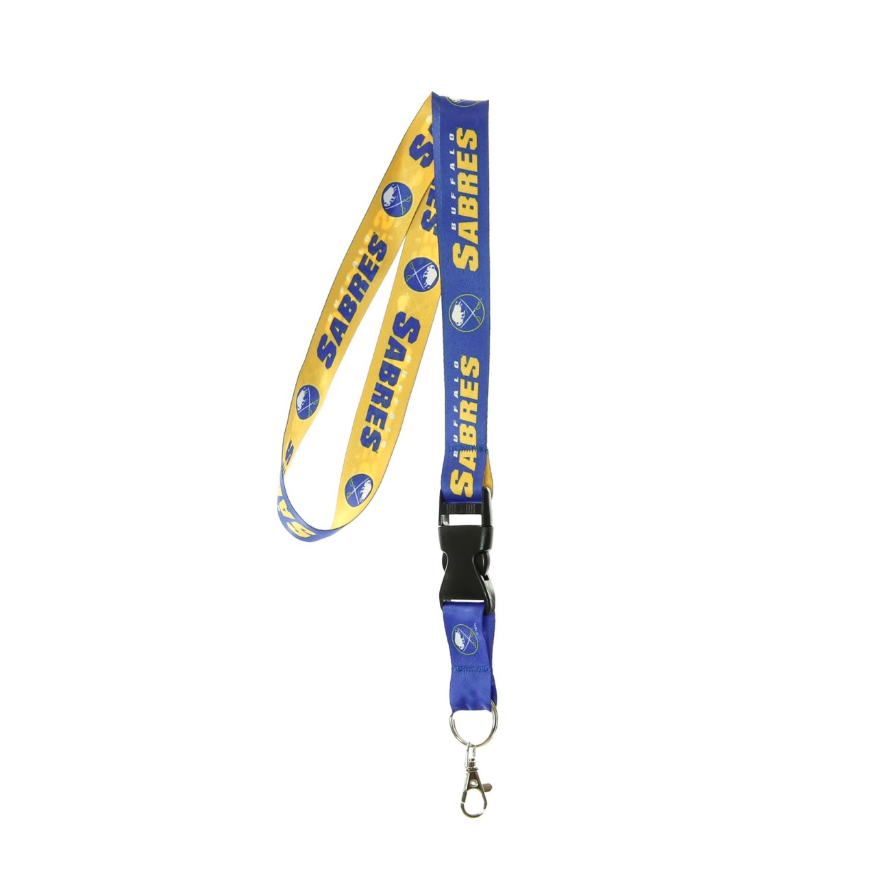 WINCRAFT NHL LANYARD WITH BUCKLE BUFSAB 100032085348753