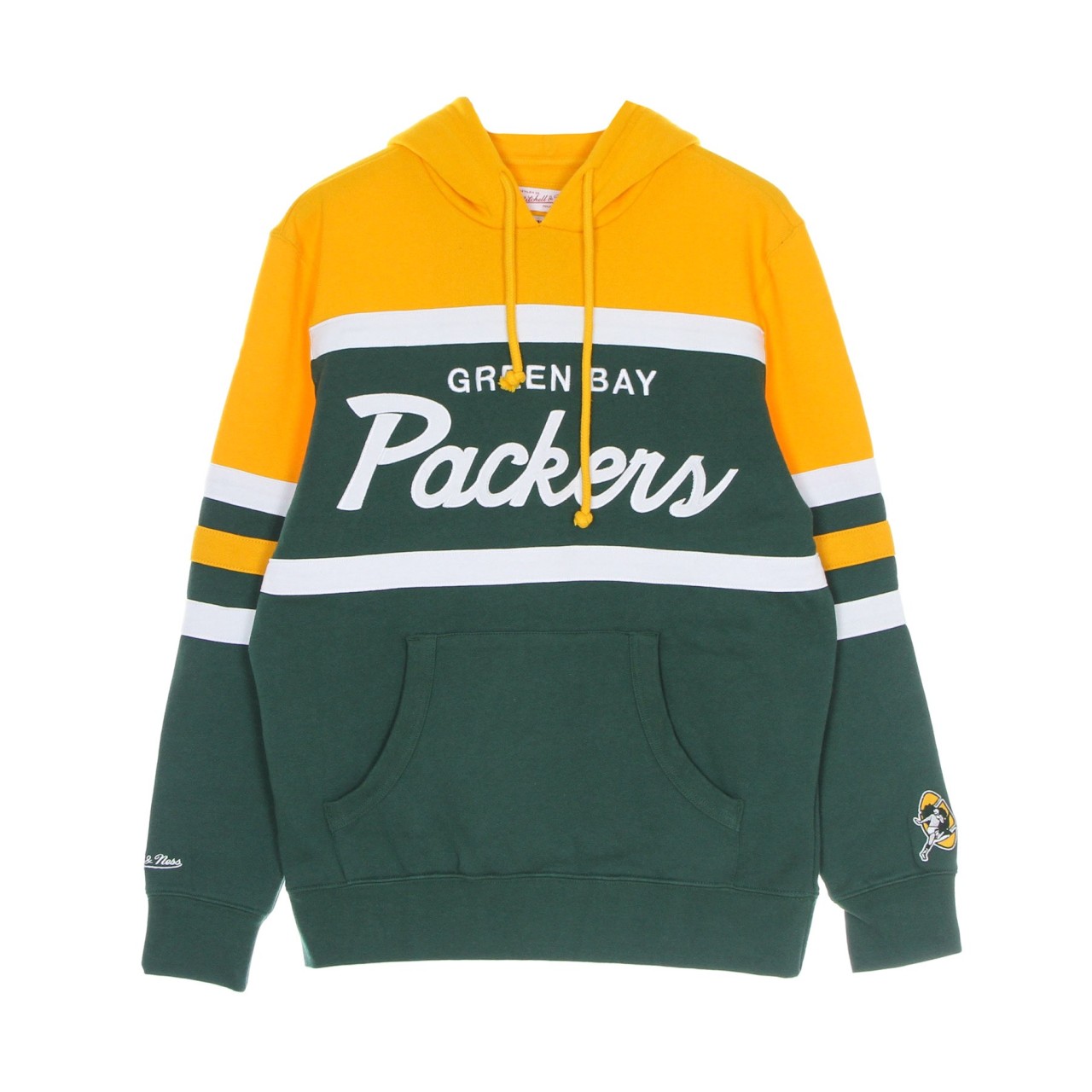 MITCHELL & NESS NFL HEAD COACH HOODY GREPAC FPHDSC19029-GBPGDGN