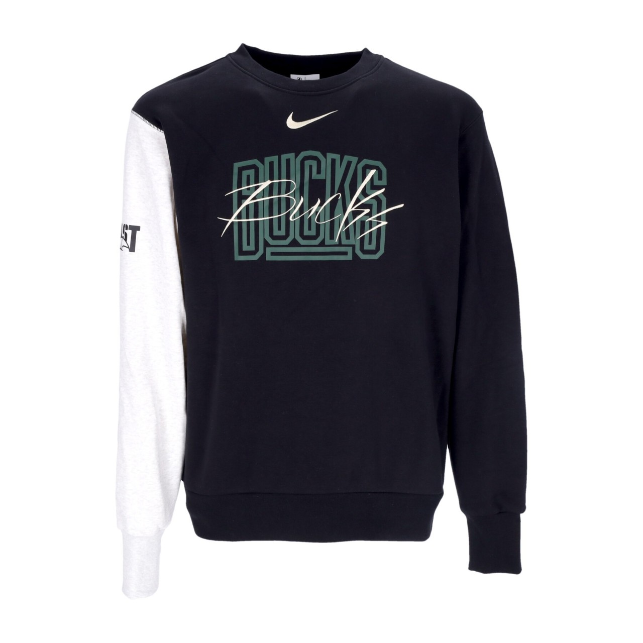 NIKE NBA NBA COURTSIDE FLEECE CREWNECK MILBUC DR9346