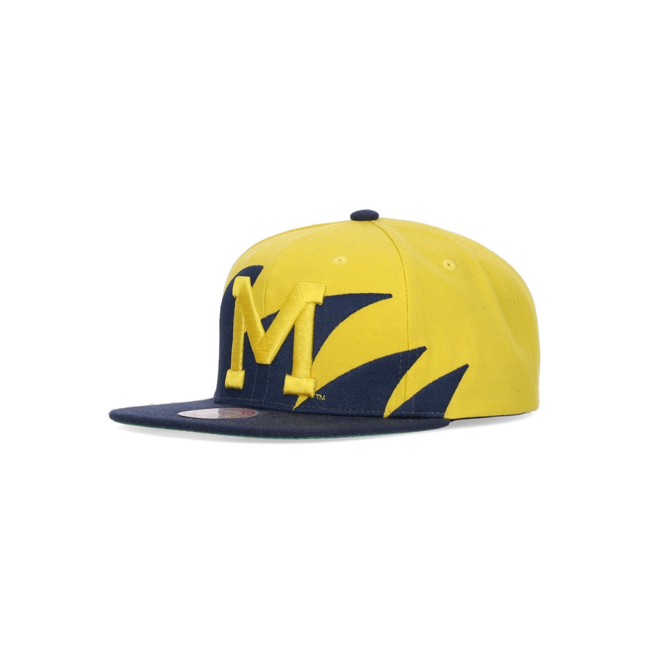 MITCHELL & NESS NCAA SHARKTOOTH SNAPBACK MICWOL HHSS3304-UMIYYPPPYWNY