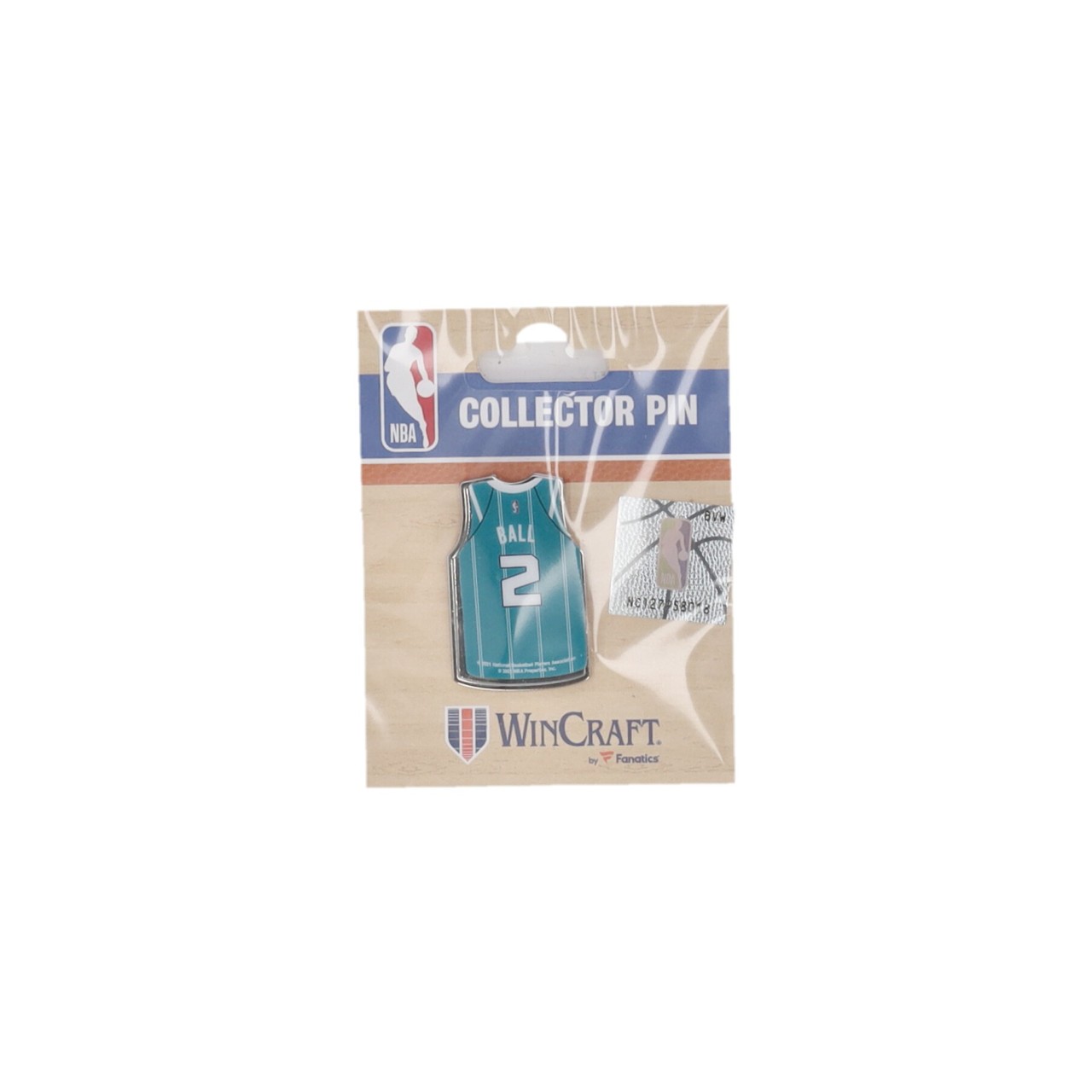 WINCRAFT NBA COLLECTOR PIN NO 1 LAMELO BALL CHAHOR 44194321