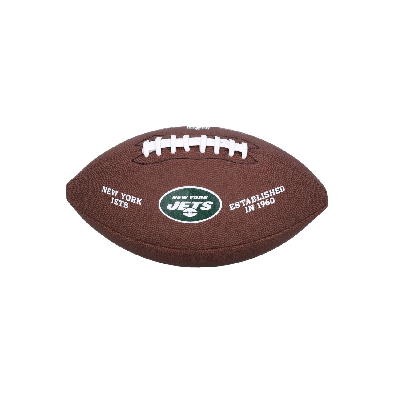 WILSON TEAM NFL LICENSED FOOTBALL NEYJET WTF1748XBNJ