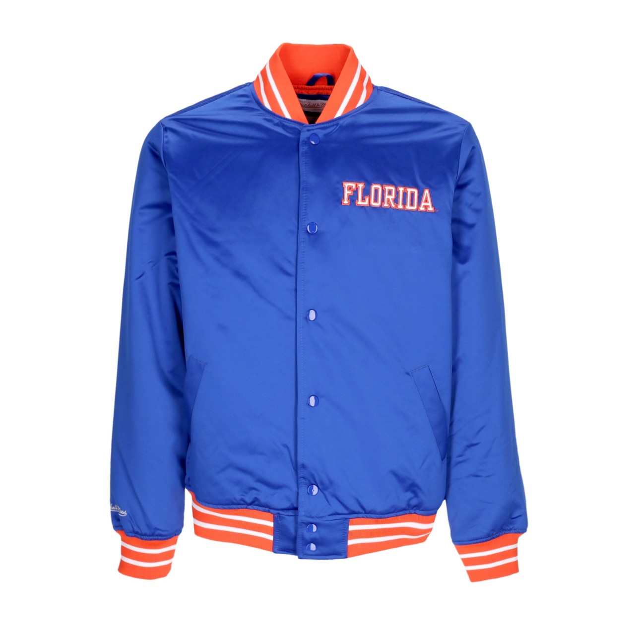 MITCHELL & NESS NCAA HEAVYWEIGHT SATIN JACKET FLOGAT OJBF3413-UFLYYPPPROYA