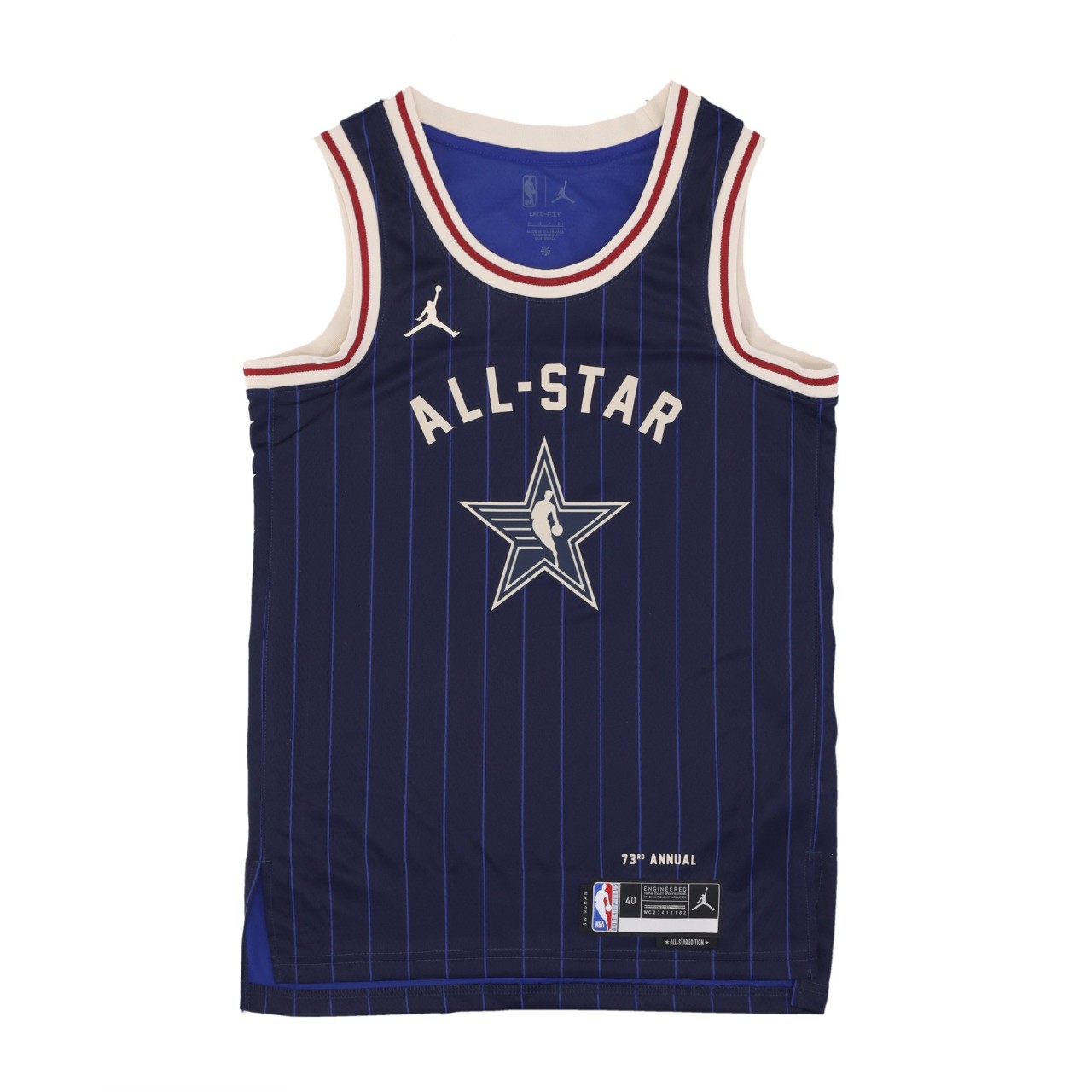 JORDAN NBA NBA ALL STAR GAME 2024 DRI-FIT SWINGMAN JERSEY NO 15 NIKOLA JOKIC TEAM WEST FQ7739-425