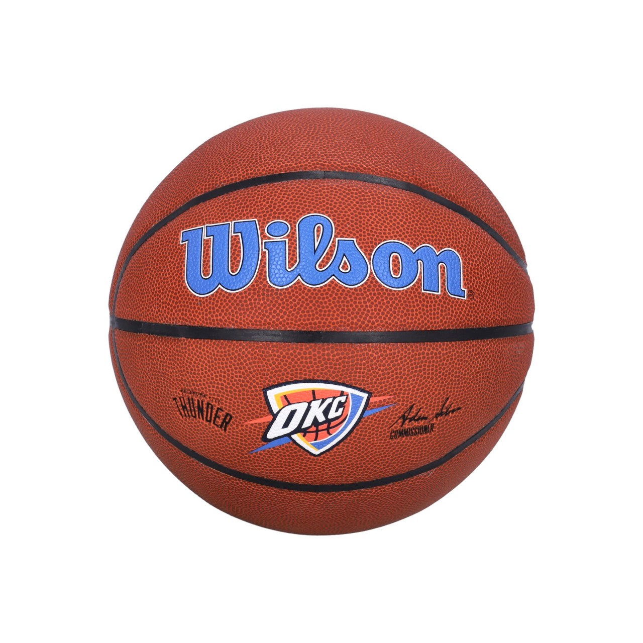 WILSON TEAM NBA TEAM ALLIANCE BASKETBALL SIZE 7 OKLTHU WTB3100XBOKC