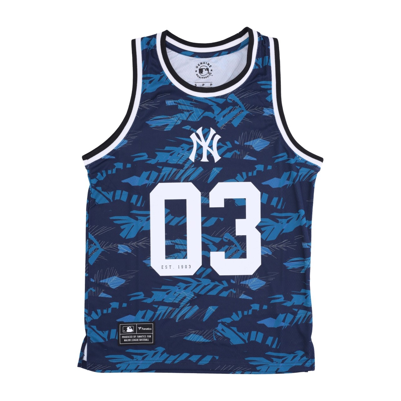 FANATICS BRANDED MLB SUMMER BEACH VEST NEYYAN 3237M-NVY-SUB-NYY