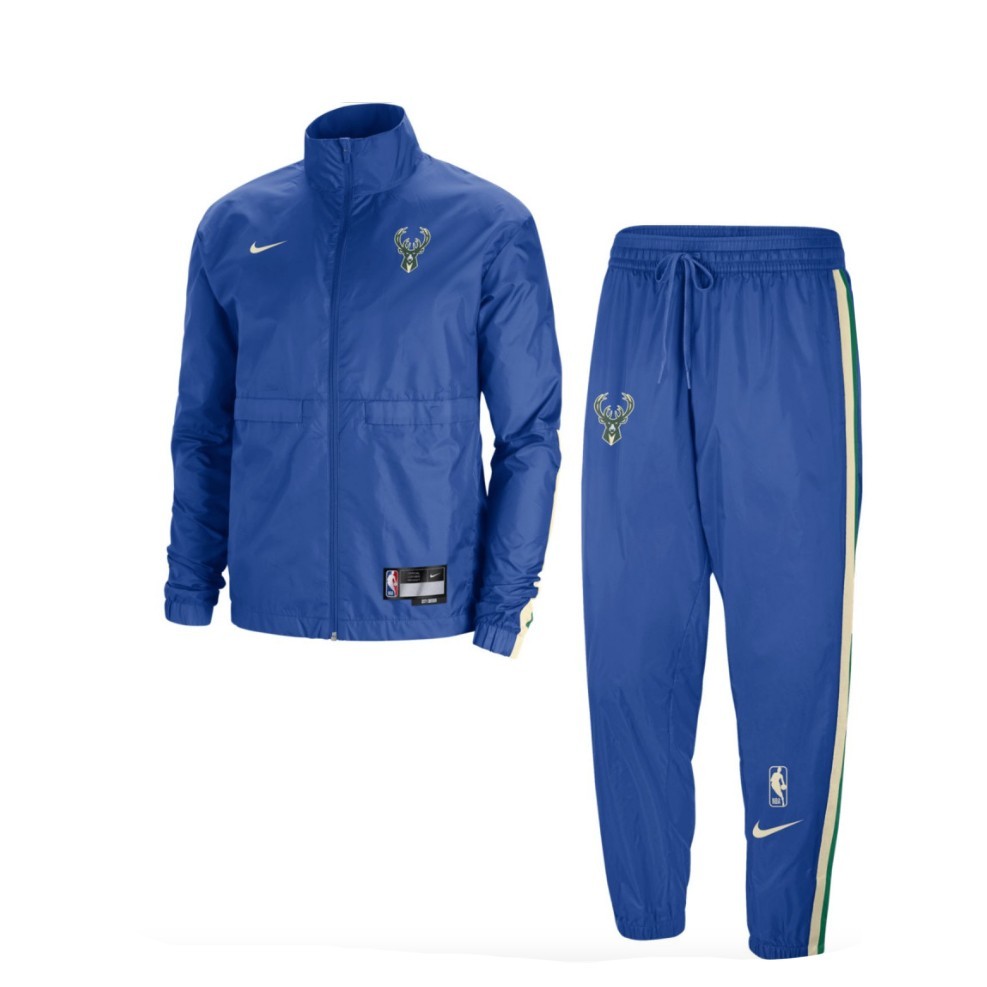 NBA CITY EDITION COURTSIDE TRACKSUIT MILBUC Track suit Completi Tuta Clothing NBA The Playoffs