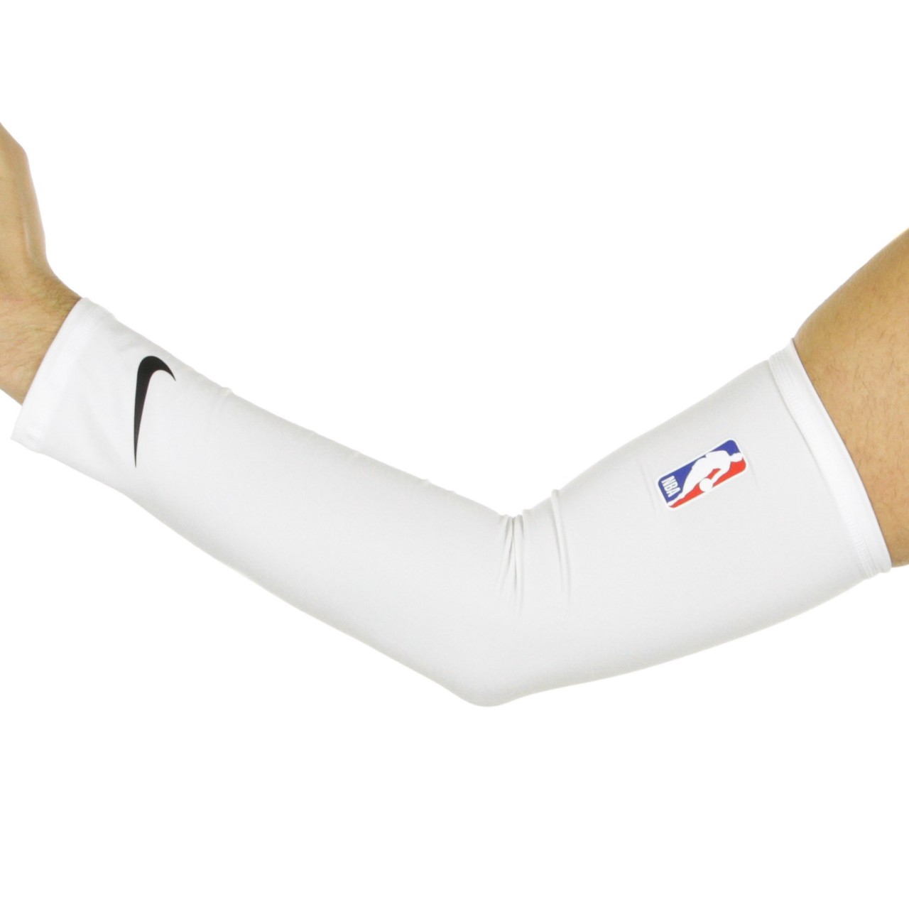 white nike shooting sleeve