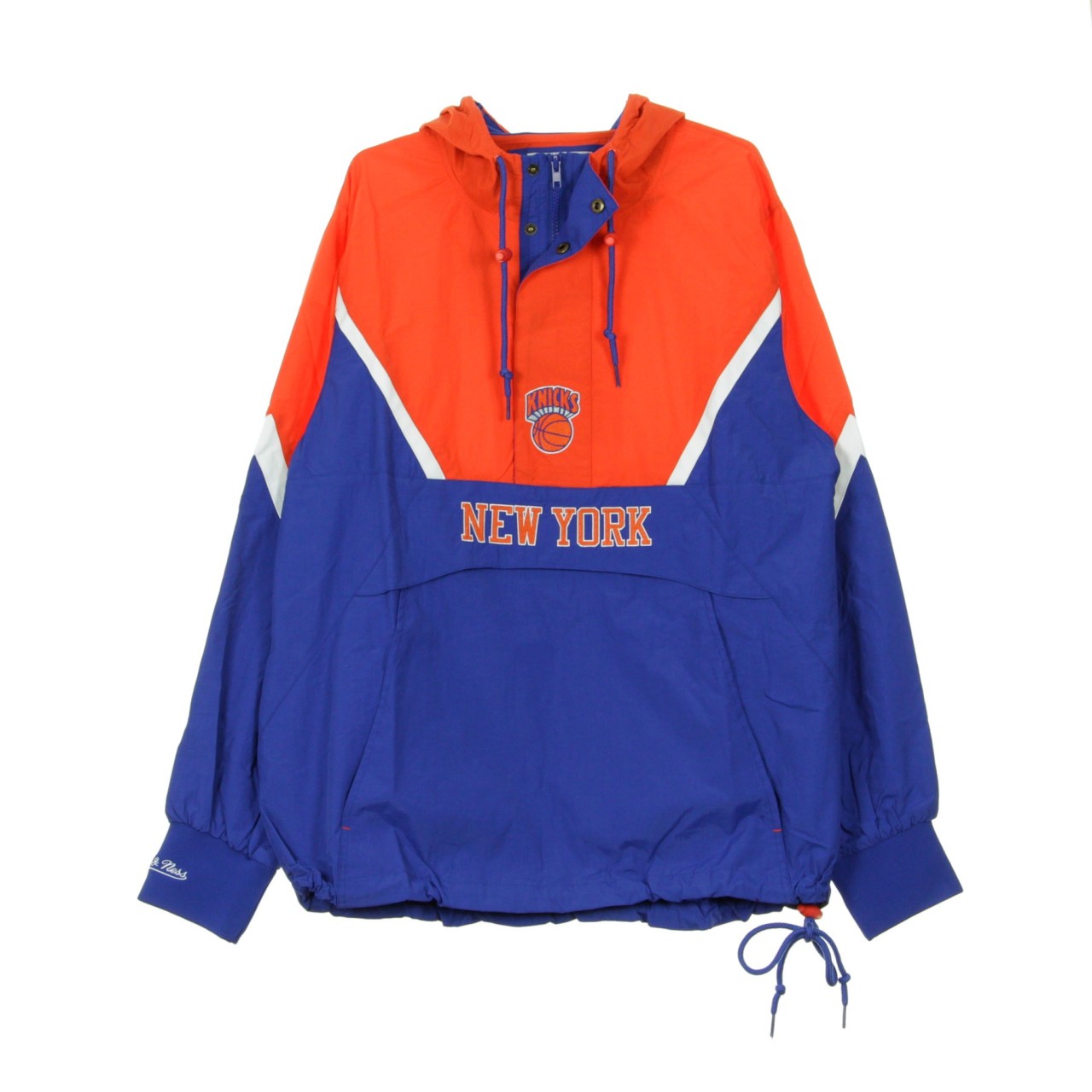 MITCHELL & NESS HALF ZIP ANORAK JACKET NEYKNI BA5707-NYK-R-JZR