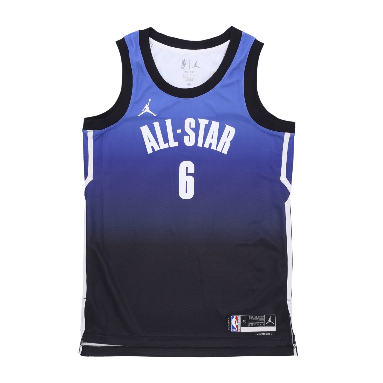 NIKE NBA NBA DRI-FIT SWINGMAN JERSEY NO 6 LEBRON JAMES ALL STAR GAME 23 DX6326-511