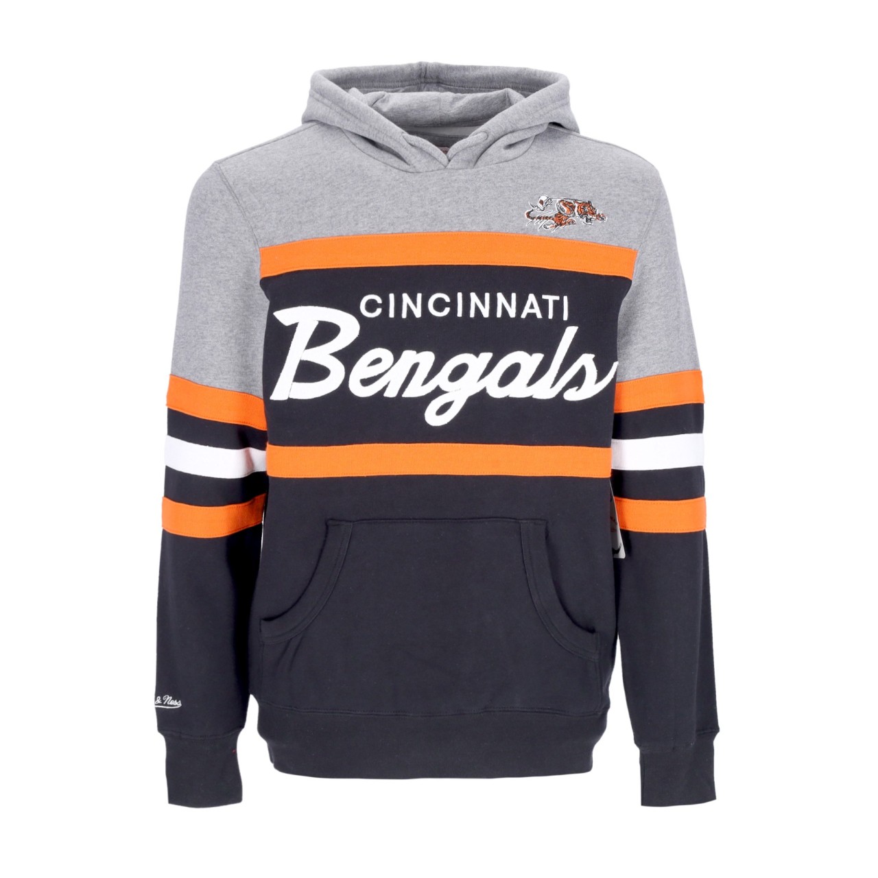 MITCHELL & NESS NFL HEADCOACH HOODIE CINBEN FPHDSC19029-CBNBLCK