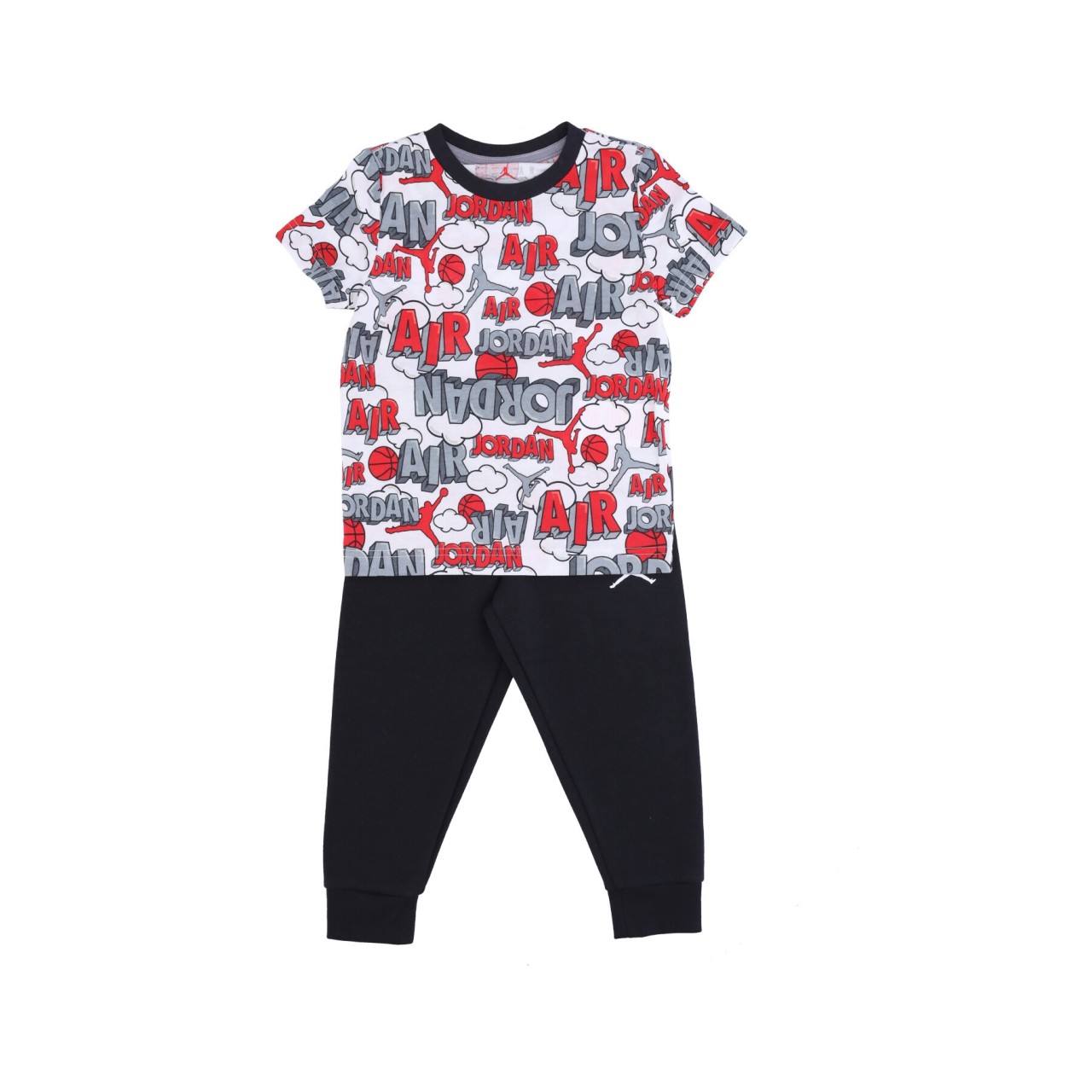 JORDAN AIR COMIC AOP TEE AND PANT SET 85B853-023