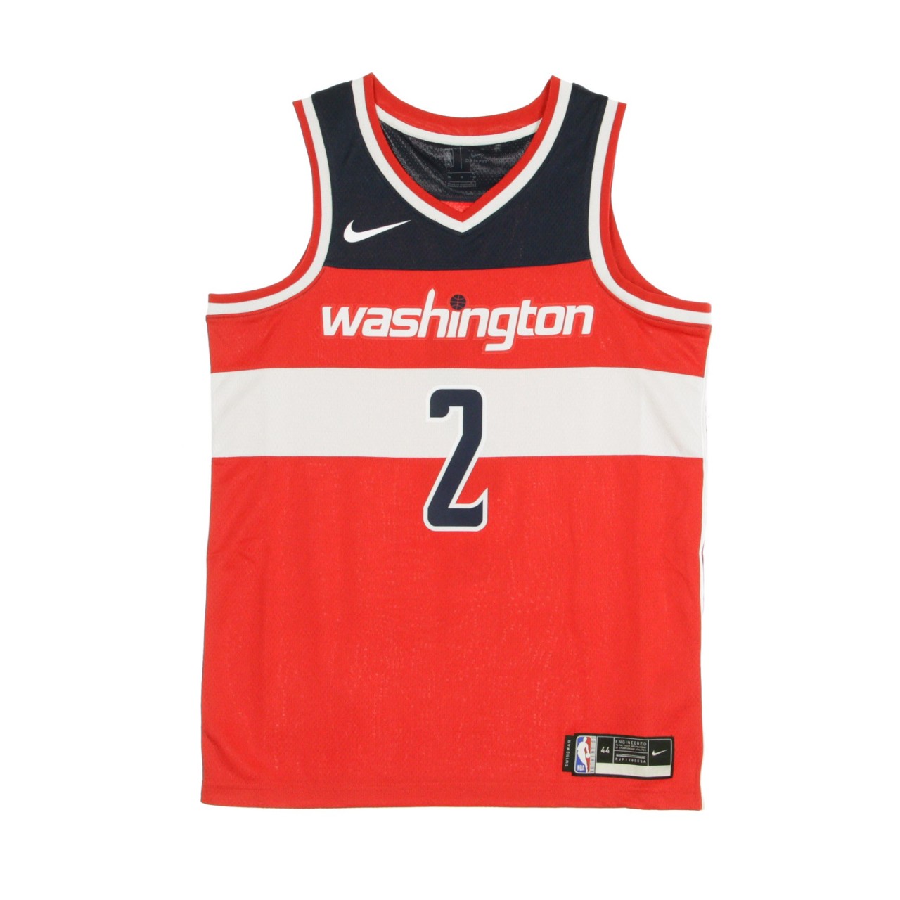 NIKE NBA NBA SWINGMAN JERSEY ICON EDITION 2020 NO 2 JOHN WALL WASWIZ CW3684-663