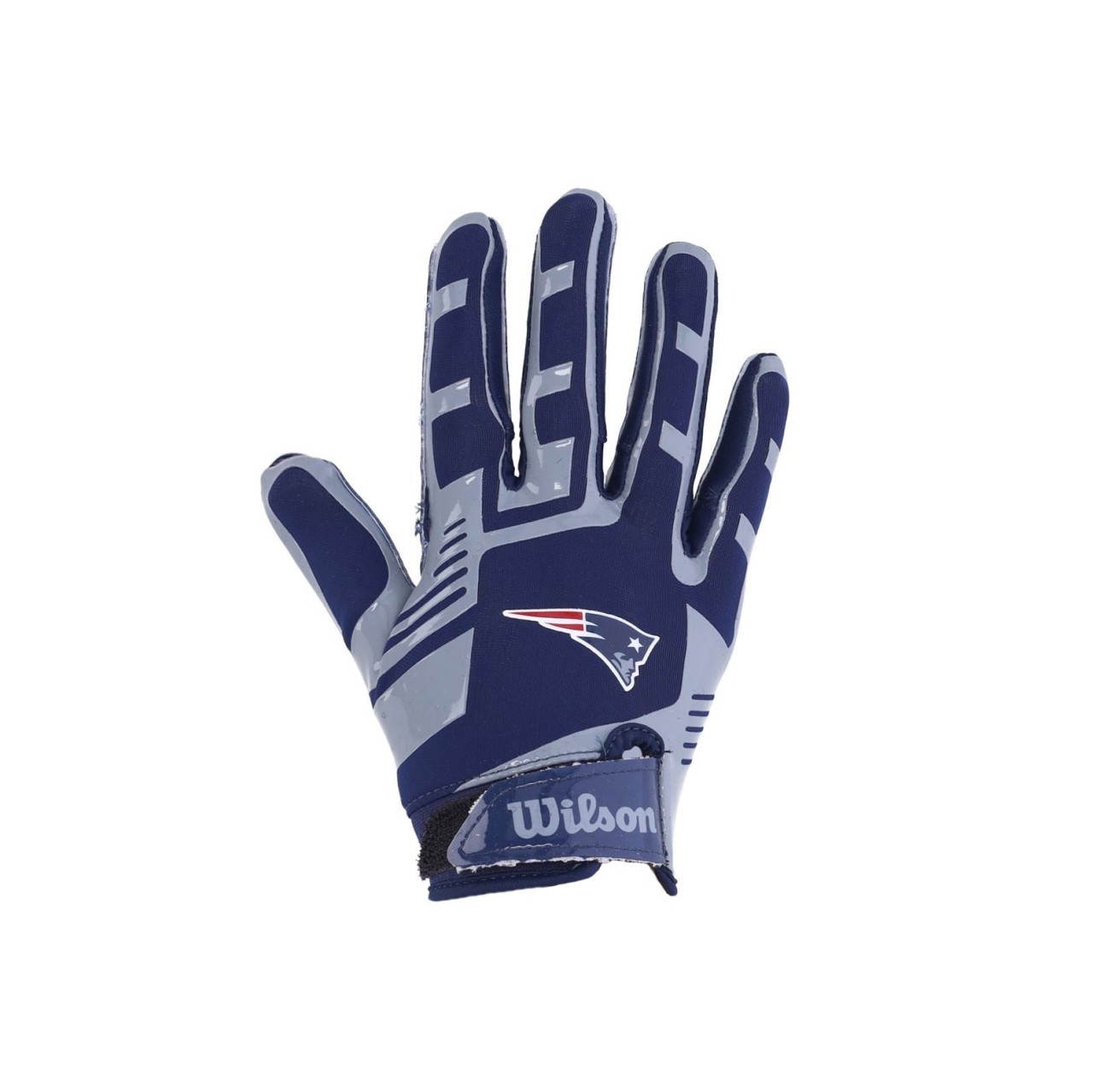 WILSON TEAM NFL YOUTH STRETCH FIT GLOVES NEEPAT WTF9327NE