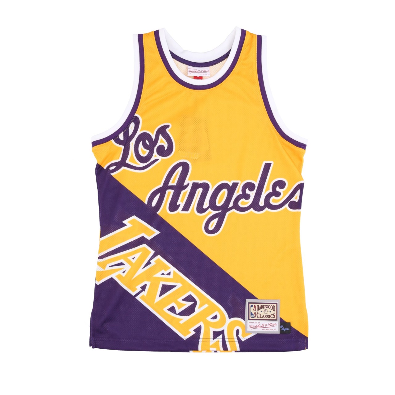 MITCHELL & NESS NBA BIG FACE FASHION TANK 5.0 HARDWOOD CLASSICS LOSLAK TMTK4350-LALYYPPPYELL