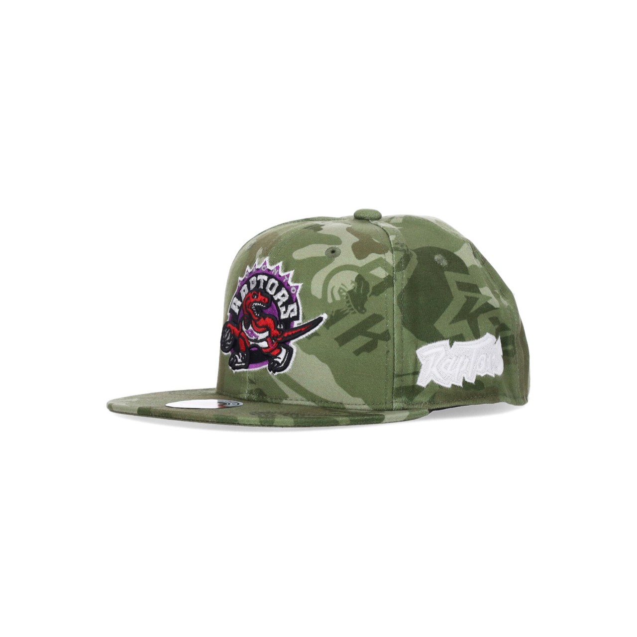 MITCHELL & NESS NBA TONAL CAMO STRETCH FITTED HARDWOOD CLASSICS TORRAP HHSB4337-TRAYYPPPGREN