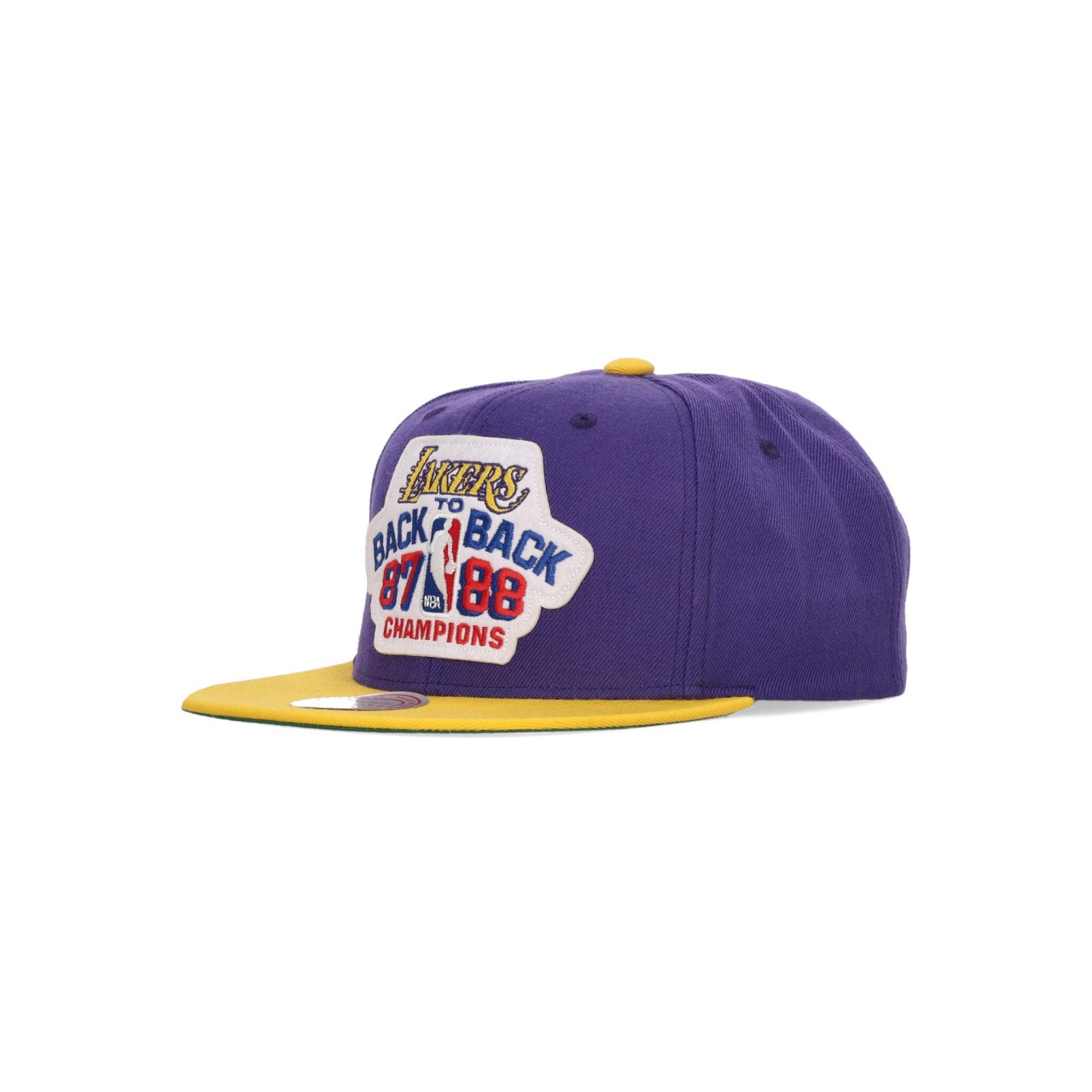 MITCHELL & NESS NBA CHAMPS 87/88 B2B SNAPBACK HWC LOSLAK HHSS4195-LALYYPPPRYW