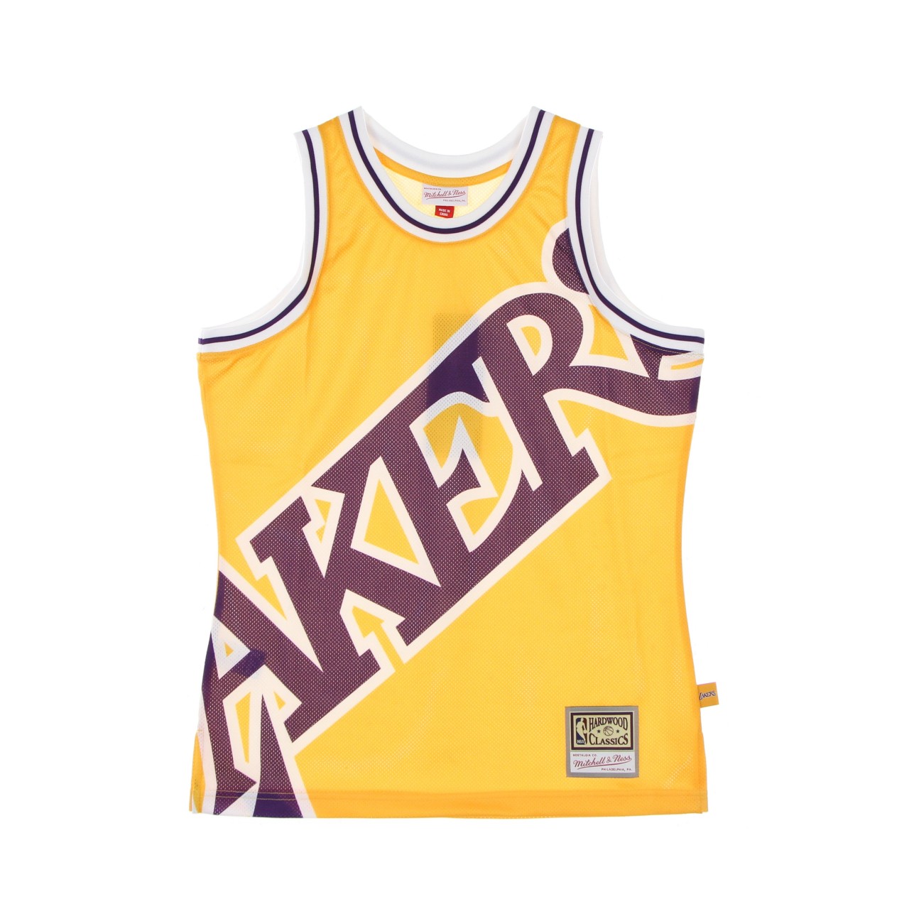 MITCHELL & NESS NBA BIG FACE BLOWN OUT FASHION JERSEY HARDWOOD CLASSICS LOSLAK MSTKBW19146-LALLTGD