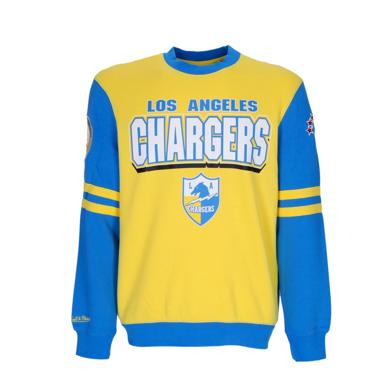 MITCHELL & NESS NFL ALL OVER CREW 2.0 LOSCHA FCPO3400-LCHYYPPPYELL