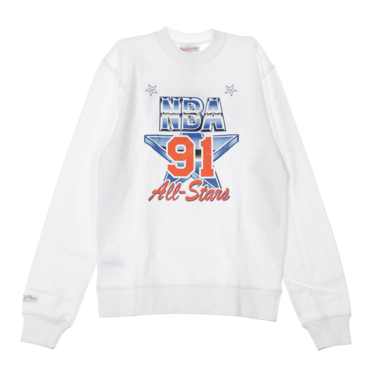 MITCHELL & NESS ASG CREW FLEECE ALL STAR EAST 1991 BMFCMM18375-ASEWHIT