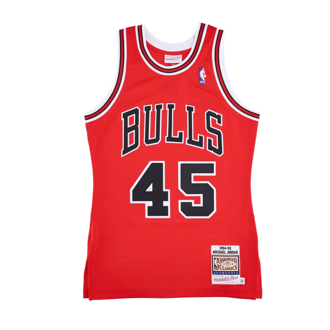 MITCHELL & NESS NBA AUTHENTIC JERSEY HARDWOOD CLASSICS NO 45 MICHAEL JORDAN 1994-95 CHIBUL ROAD AJY4LG19008-CBUSCAR94MJO